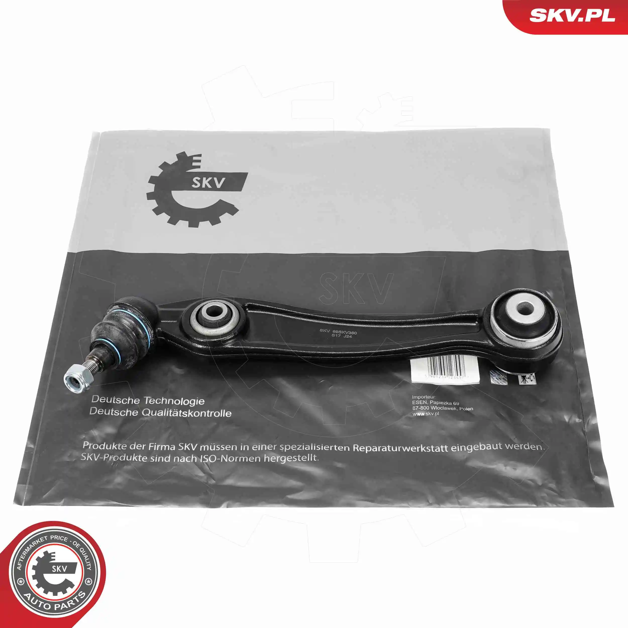 Control/Trailing Arm, wheel suspension